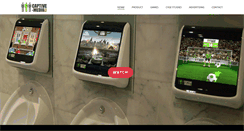 Desktop Screenshot of captive-media.co.uk